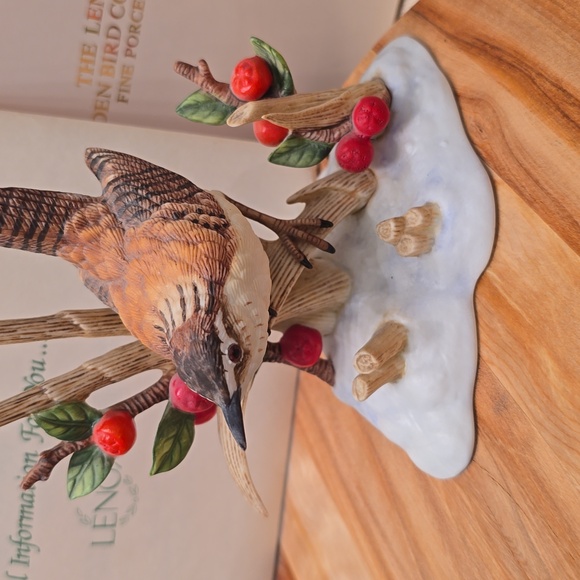 1990's Lenox Fine Porcelain Garden Bird Collection Marsh Wren - Picture 11 of 15
